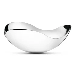 Georg Jensen Cuenco Bloom, pequeño, Ø 26 cm GrisPlateado Online