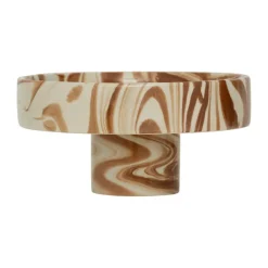 URBAN NATURE CULTURE Cuenco decorativo Moon Ø26 cm, Marrón- Blanco Online