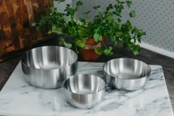 Culimat Cuencos Para Mezclar<Cuenco gastro de acero inoxidable , 10 cm Plateado