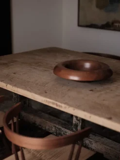 Audo Copenhagen Cuencos Decorativos<Cuenco Rond Ø42 cm, Madera de haya Marrón