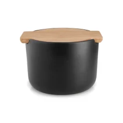 Eva Solo Molinillos De Sal Y Pimienta|Saleros Y Pimenteros<Cuenco salero con tapa Nordic Kitchen, Negro