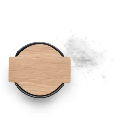 Eva Solo Molinillos De Sal Y Pimienta|Saleros Y Pimenteros<Cuenco salero con tapa Nordic Kitchen, Negro