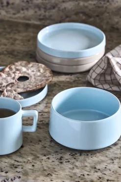 Scandi Living Boles Para Desayuno<Cuenco Taper Ø13,3 cm, claro Azul