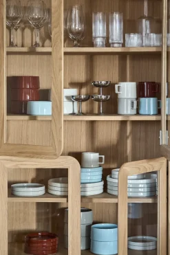 Scandi Living Boles Para Desayuno<Cuenco Taper Ø13,3 cm, Rojo