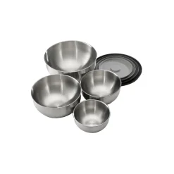 Joseph Joseph Cuencos Para Mezclar<Cuencos Nest prep & store 8 piezas, Acero Plateado