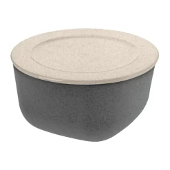 Koziol Boles Para Servir<Cuenco/tazón Connect con tapa 2 L, termoplástico biocircular, Nature ash grey Gris
