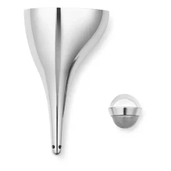 Georg Jensen Utensilios De Vino Y Bar|Decantadores De Vino<Decantador con filtro Sky, acero inoxidable Plateado