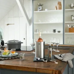 Zwilling Utensilios De Vino Y Bar|Decantadores De Vino<Decantador de vino / Tapón de vino Sommelier, acero inoxidable Plateado