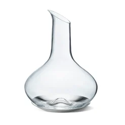 Georg Jensen Decantador de vino con plato Sky, 0,75 l Transparente