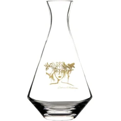Carolina Gynning Decantador de vino Gold Edition Slice of Life, 1,8 L Color doradoTransparente Hot