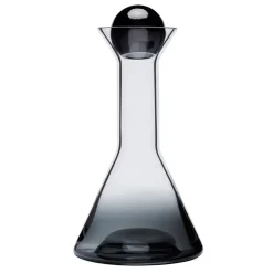 Tom Dixon Decantador de vino Tank 1 L, Negro Transparente Discount