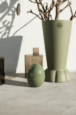 DBKD Decoración de Pascua Standing Egg, Green Verde Sale