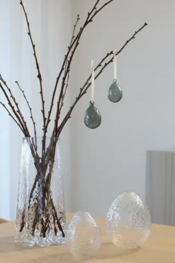 Cooee Design Decoración De Pascua<Decoración Gry huevo 12 cm, Clear Transparente