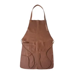 Nordwik Delantal de cuero , Marrón Sale