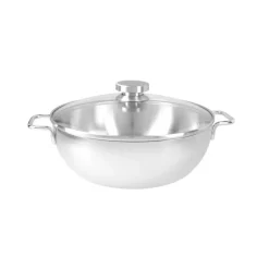 Demeyere Sartenes De Saltear Y Sofreír<Apollo 7 sartén para servir de acero inoxidable, 4,8 L Plateado