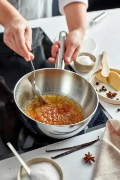 Demeyere Apollo 7 sartén sauté de acero inoxidable, Ø14 cm Plateado Sale