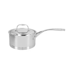 Demeyere Atlantis 7 cacerola con tapa, 2,2 L Plateado
