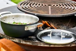 Demeyere Sartenes De Saltear Y Sofreír<Black 5 sartén para servir de acero inoxidable, 3,25 L Plateado