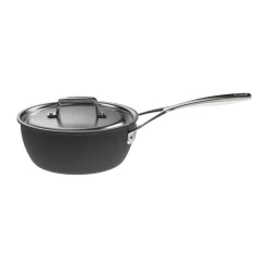 Demeyere Black 5 sartén sauté de acero inoxidable 5-ply, Ø20 cm Plateado Best