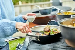 Demeyere Black 5 sartén wok de acero inoxidable, Ø30 cm Plateado Discount
