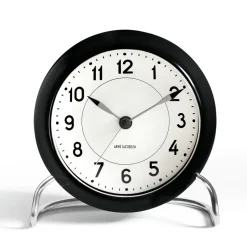Arne Jacobsen Clocks Despertador AJ Station, , Negro Online