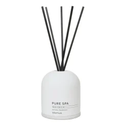 Blomus Velas Perfumadas Y Difusores<Difusor con varillas Fraga 100 ml, French Cotton-Lily White NegroBlanco