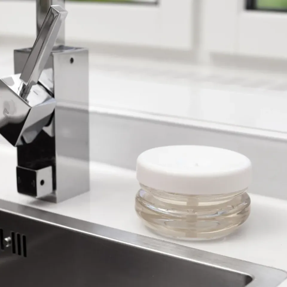 Bosign Dispensador de detergente lavavajillas Do-Dish, Blanco Hot