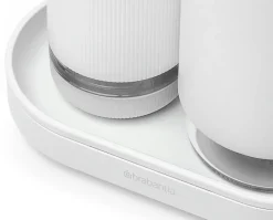 Brabantia Otros Utensilios De Limpieza<Dispensador de jabón / detergente SinkStyle, set, Mineral Fresh White Blanco