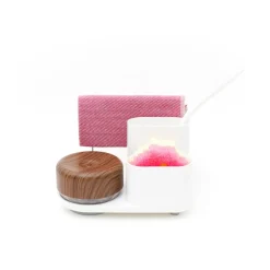 Bosign Otros Utensilios De Limpieza<Dispensador de jabón con almacenamiento Do-Dish Caddy PLUS, Madera oscura Blanco