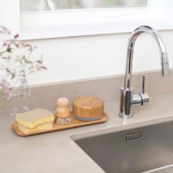 Bosign Dispensador de jabón de cocina , Estamapdo madera clara / claro Gris Online