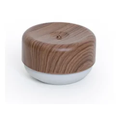 Bosign Dispensador de jabón de cocina , decoración de madera oscura MarrónGris Outlet