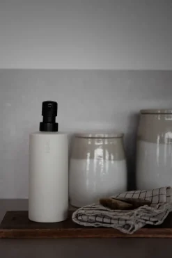 ERNST Dispensador de jabón 50 cl, Hueso Blanco