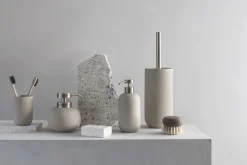 Mette Ditmer Dispensador de jabón Lotus alto, arena Beige New