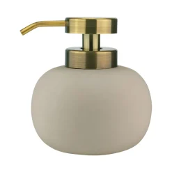 Mette Ditmer Dispensador de jabón Lotus, sand ( crudo) Blanco Online