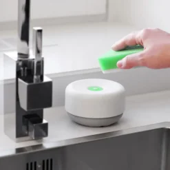 Bosign Dispensador de jabón no-slip Do-Dish, -Gris claro Blanco