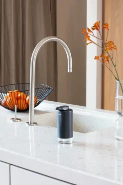 Brabantia Dispensador de jabón SinkStyle, Mineral Infinite Grey Gris New