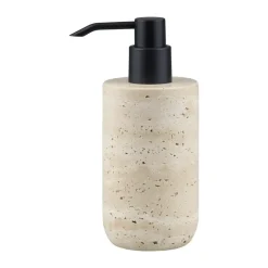 Mette Ditmer Dispensadores De Jabón Y Jaboneras<Dispensador de jabón Travertine 17,5 cm, Linen Beige
