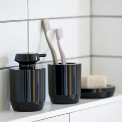 Zone Denmark Dispensadores De Jabón Y Jaboneras<Dispensador de jabón Zone Suii 12,4 cm, Black Negro