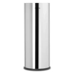 Brabantia Dispensador de rollos de papel higiénico ReNew , Brilliant steel Plateado Best