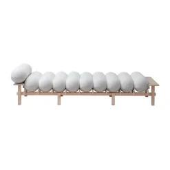 Gärsnäs Divanes Y Chaise Longues|Sofás<Diván Dag, Haya-Barnum bouclé 01 Off white Blanco
