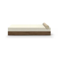 New Works Divanes Y Chaise Longues|Sofás<Diván Mass 200x75x51 cm, Karakorum ivory 001-walnut Marrón