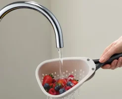 Joseph Joseph Coladores, Escurridores Y Embudos<Droplet Colador compacto stone, Mini Beige