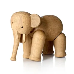 Kay Bojesen Denmark Figuras Decorativas De Madera<Elefante de madera pequeña, roble Marrón