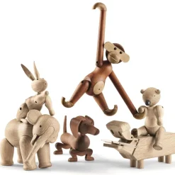 Kay Bojesen Denmark Figuras Decorativas De Madera<Elefante de madera pequeña, roble Marrón