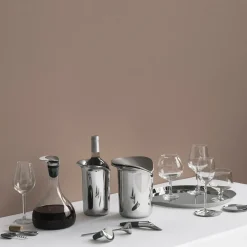 Georg Jensen Enfriador de botellas Wine, 22 cm Plateado Sale
