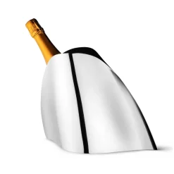 Georg Jensen Enfriadores De Vino Y Champagne<Enfriador de champagne Indulgence, 22,5 cm GrisPlateado