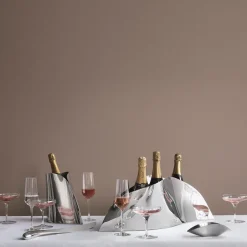 Georg Jensen Enfriadores De Vino Y Champagne<Enfriador de champagne Indulgence, 22,5 cm GrisPlateado