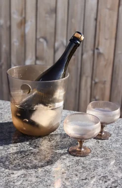 Sagaform Enfriador de vino Billi Ø18 cm, Marrón Outlet