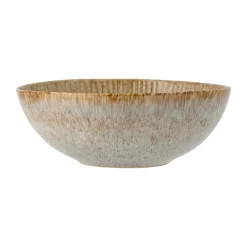 Bloomingville Ensaladera Fleur Ø27 cm, Natural BeigeVerde New
