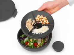 Brabantia Recipientes Para Alimentos<Ensaladera Make & Take 1,3 L, oscuro Gris